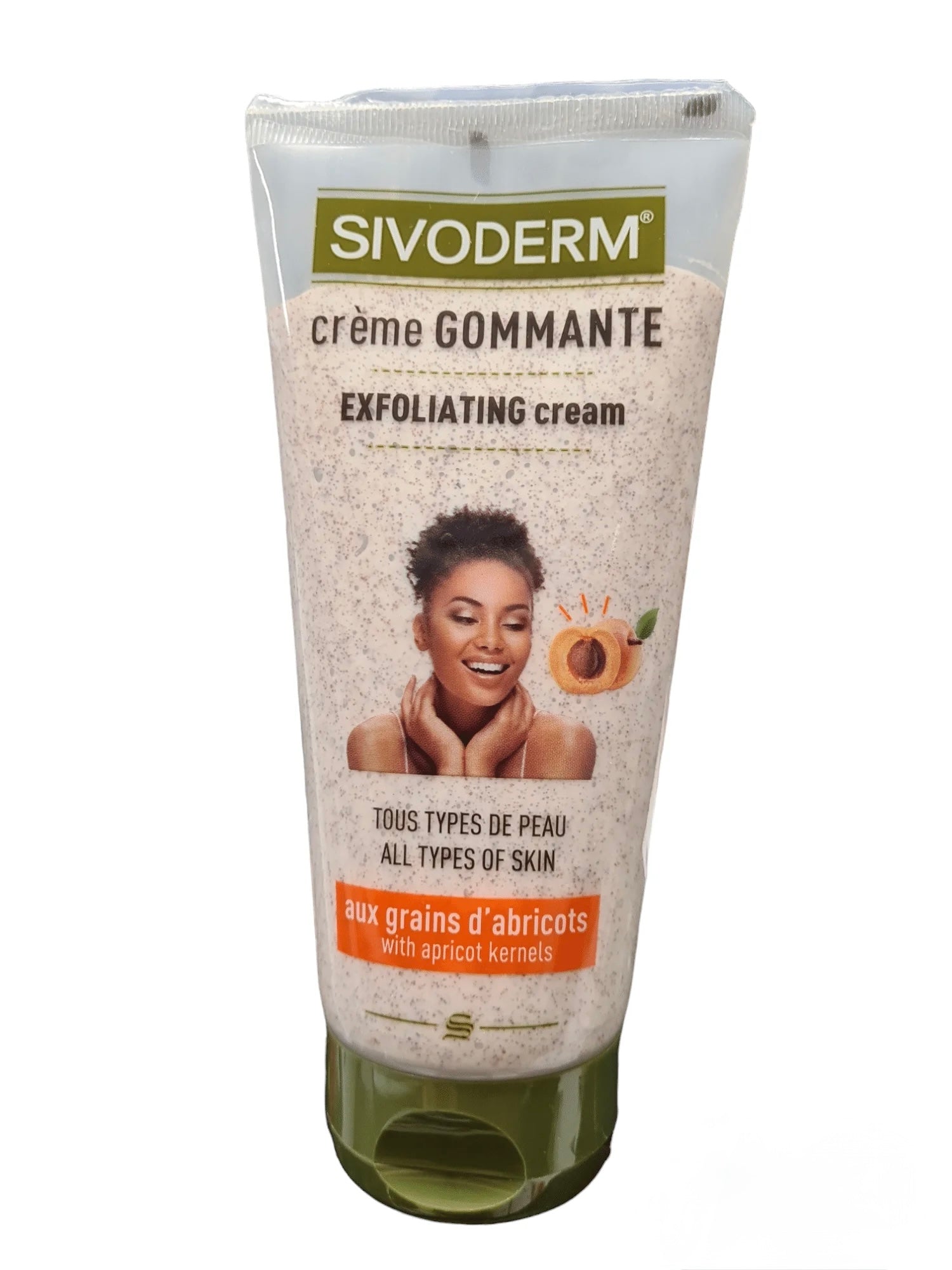 Sivoderm Crème Gommante Aux grains d’abricots 200ml